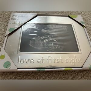 Tiny ideas love at first sight sonogram frame